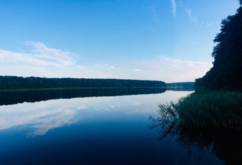 lake in mountains