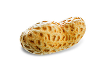 Peanut on a white isolated background