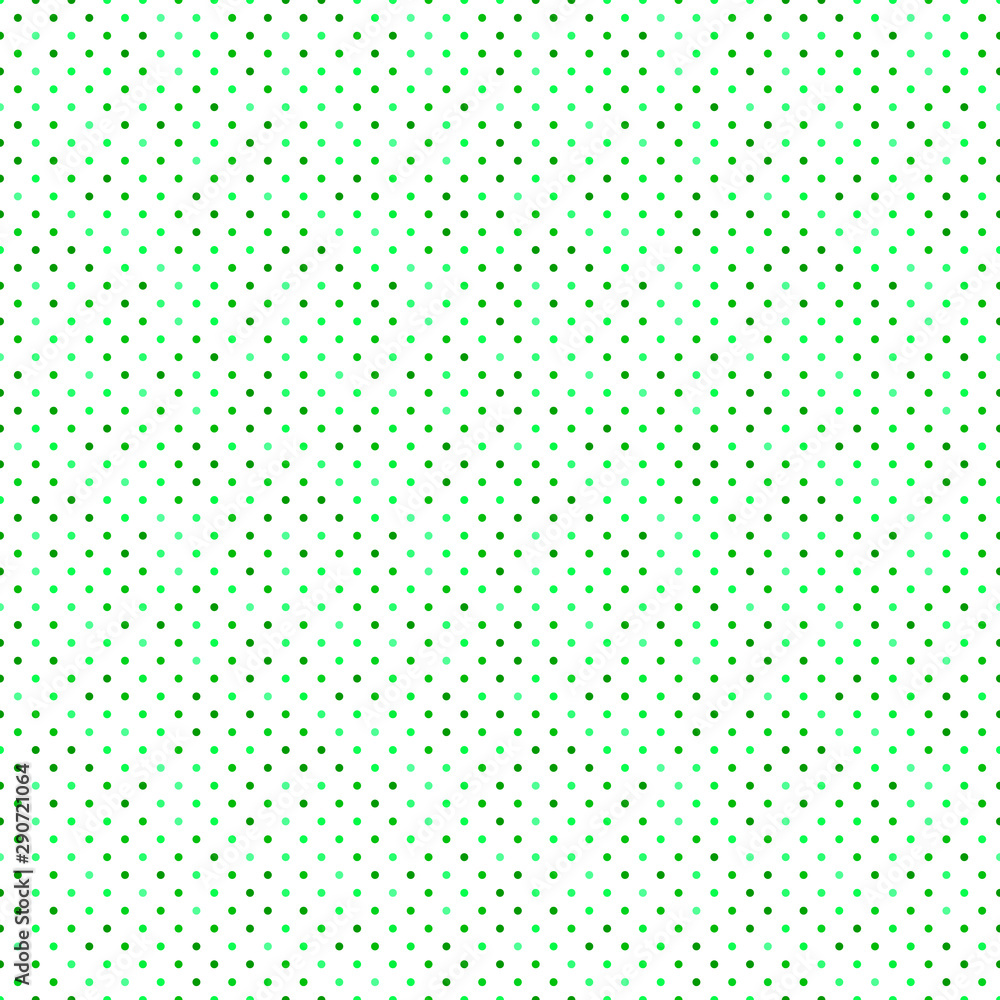 Poster green geometrical circle pattern background - abstract vector graphic design from dots