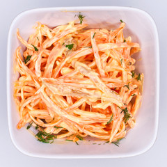 Restaurant Food Carrot Salad
