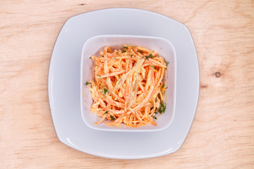Restaurant Food Carrot Salad