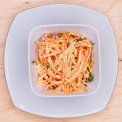 Restaurant Food Carrot Salad
