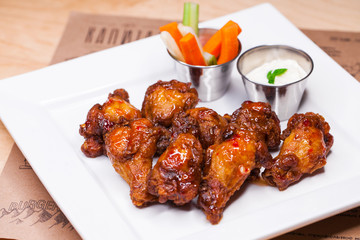 Restaurant Food Fried Chicken Wings