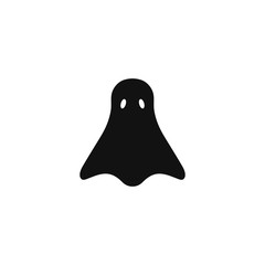 Set of scary ghost logo vector icon illustration design 