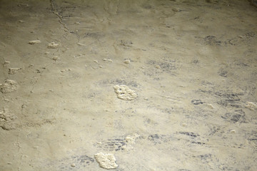 Footprints wall