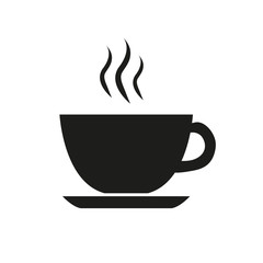 cup of coffee tea hot drink black
