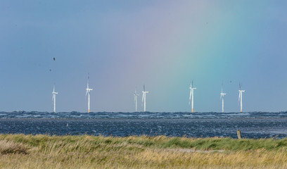windpark auf dem meer