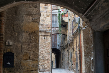 Fototapeta na wymiar Volterra, medieval city in Tuscany