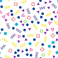 Seamless pattern. Celebration background. Vector illustration.
