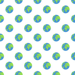 Seamless pattern. Earth background. Vector illustration.