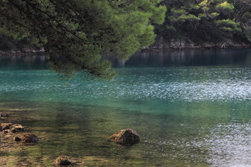 aquamarine lake
