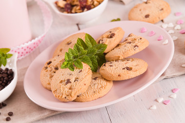 Chocolate chip cookies.