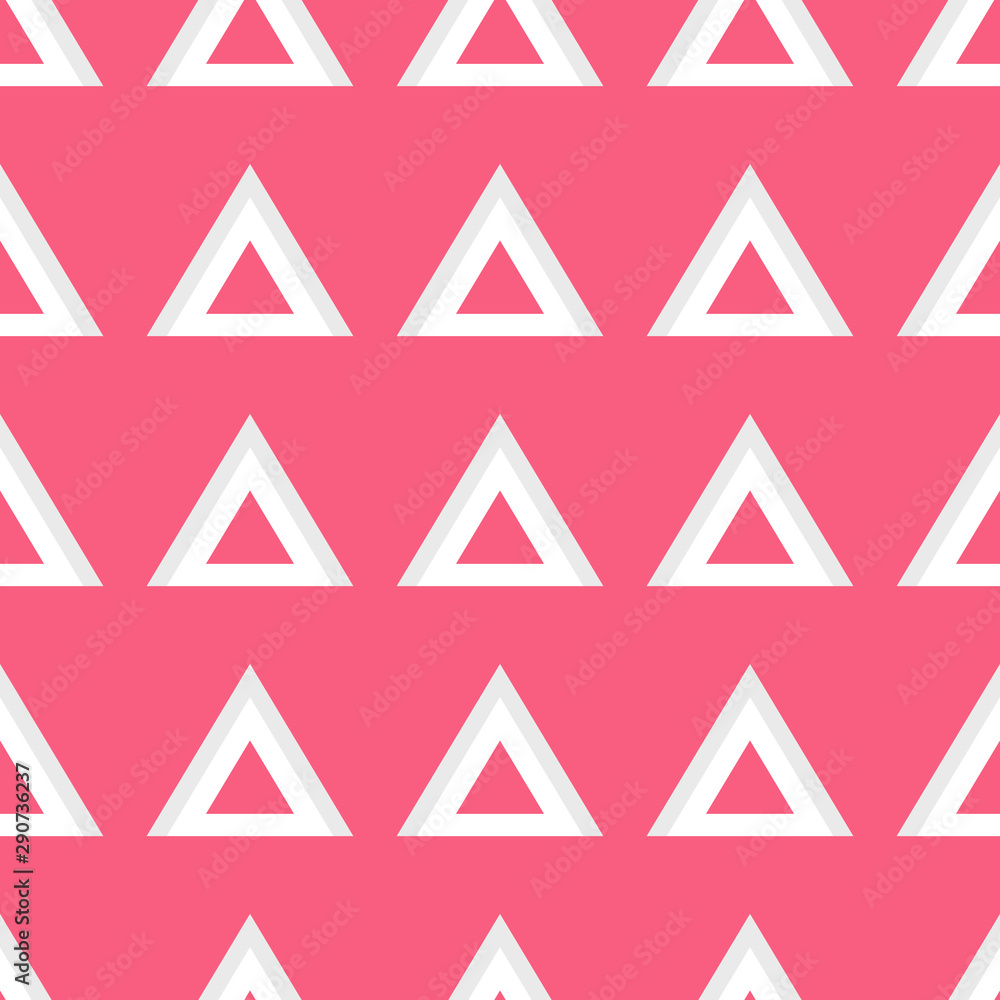Poster geometric seamless pattern. abstract vector background. vector illustration.
