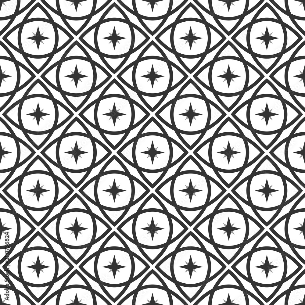 Poster geometric seamless pattern. abstract vector background. vector illustration.
