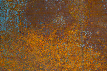Metal rusty surface.