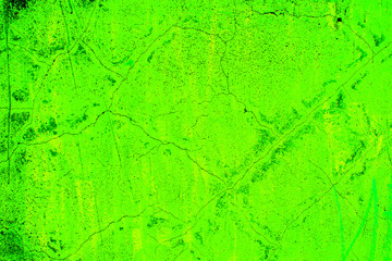 Colorful background in neon colors. Abstract background of cracked old paint. Great for design and texture background.