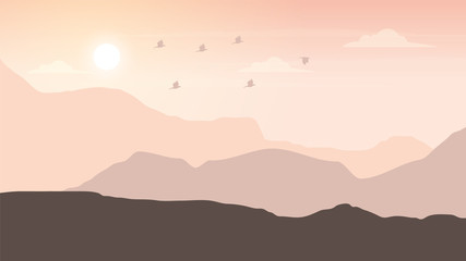 Creative Natural Scene Landscape Background