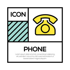 PHONE ICON CONCEPT