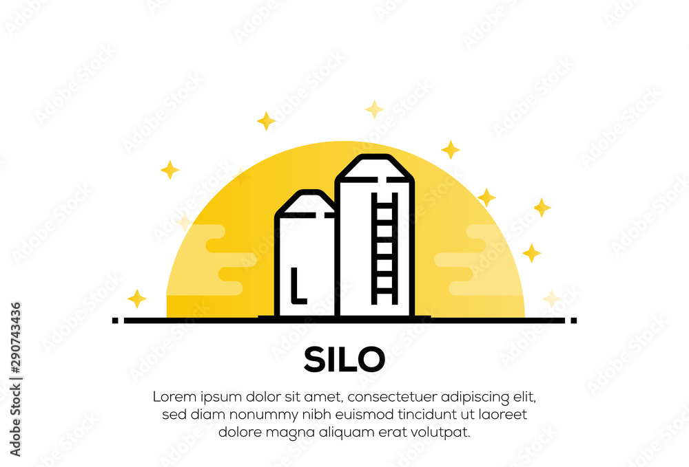 Sticker SILO ICON CONCEPT