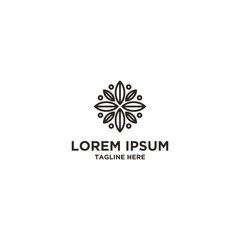 leaf tech logo design. vector