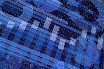 様々なグラフのビジネス資料