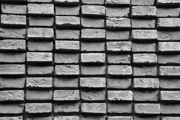 Wall of large gray blocks. Texture, background.