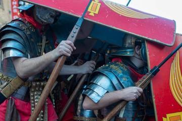 armaduras y vestimenta ejercito romano