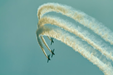 acrobatics of the plane