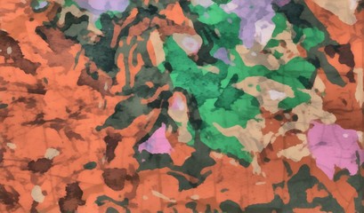 Abstraction painted in oil. Colorful texture background. Multicolored wallpaper graphic design. Pattern for creating artworks and prints.