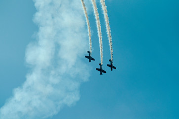 acrobatics of the plane