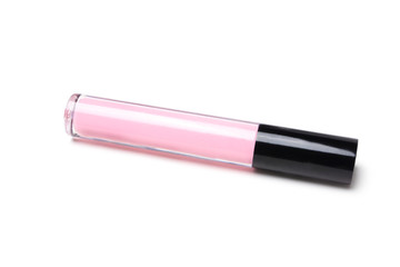 lipstick lipgloss on white background 