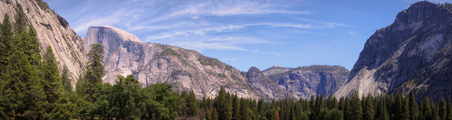Half Dome Rock in Yosemite National Park, California