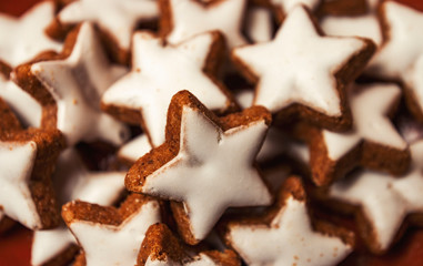 christmas cinnamon biscuit stars