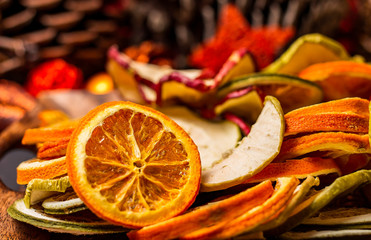 christmas time - dried fruit