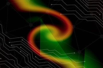 Obraz premium abstract, color, colorful, pattern, design, wallpaper, swirl, light, blue, art, illustration, texture, pink, rainbow, spiral, wave, graphic, red, fractal, backdrop, twirl, green, bright, white