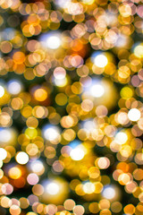 Christmas bokeh light abstract holiday background