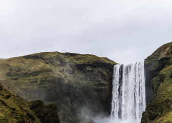 Falls in Iceland. 