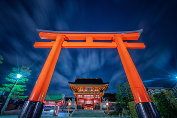 Landscape of Fushimi-Inari