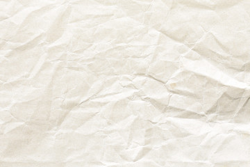 Soft yellow crumpled winkle detail background paper texture