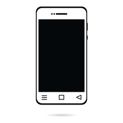 smartphone icon,vector illustration