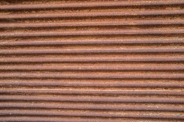 Rusty metallic pattern