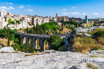 The stone tells. Stone wonder. Gravina in Puglia. Italy