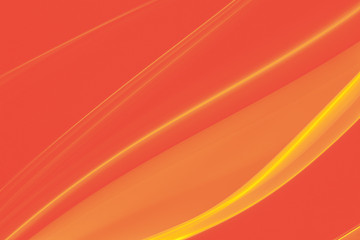 A real wisp of yellow smoke on an orange background with grain, dust and scratches overlay that makes an abstract artistic retro background