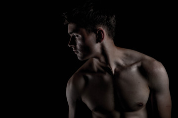 Low Key Studio Portrait