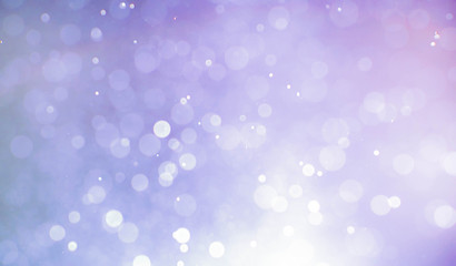 Fototapeta premium Abstract soft pastel purple background with white bokeh