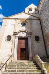Fototapeta premium The stone tells. Stone wonder. Gravina in Puglia. Italy
