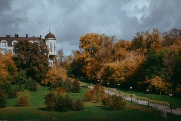 Obraz premium Autumn in Cheboksary