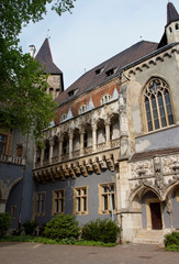 Obraz premium Vajdahunyad Castle in Budapest. Hungary.