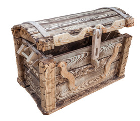 Wooden chest