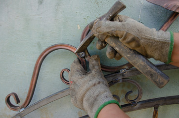handmade forged metal products